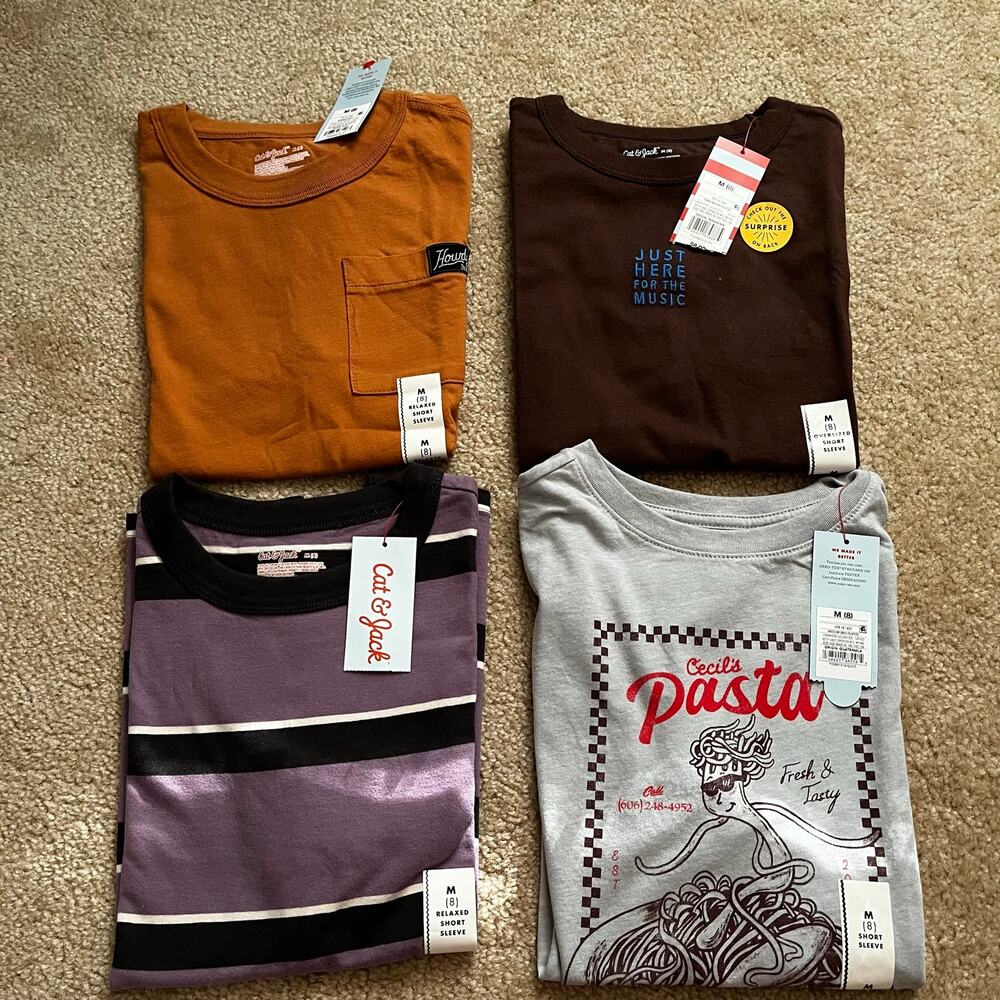 Boy’s Shirts 8M 4 Pieces Bundle- Gift idea NWT